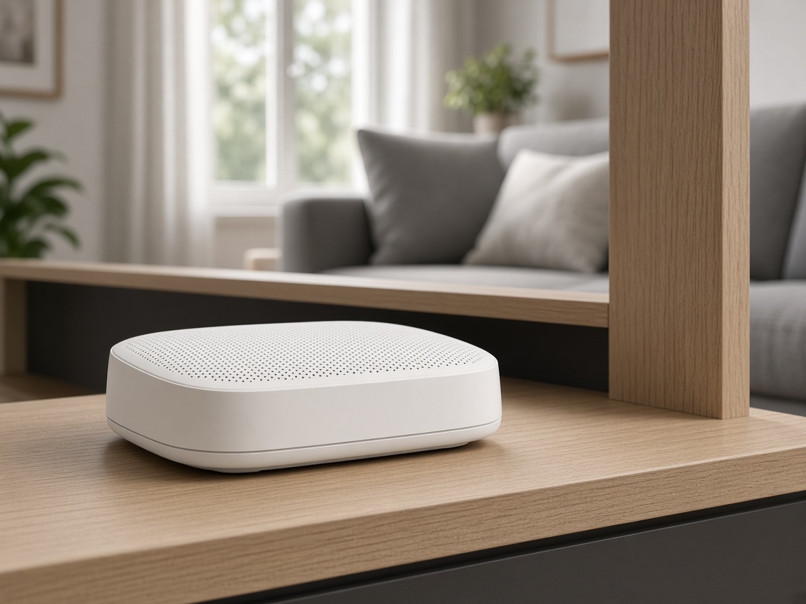 A mesh Wi-Fi router